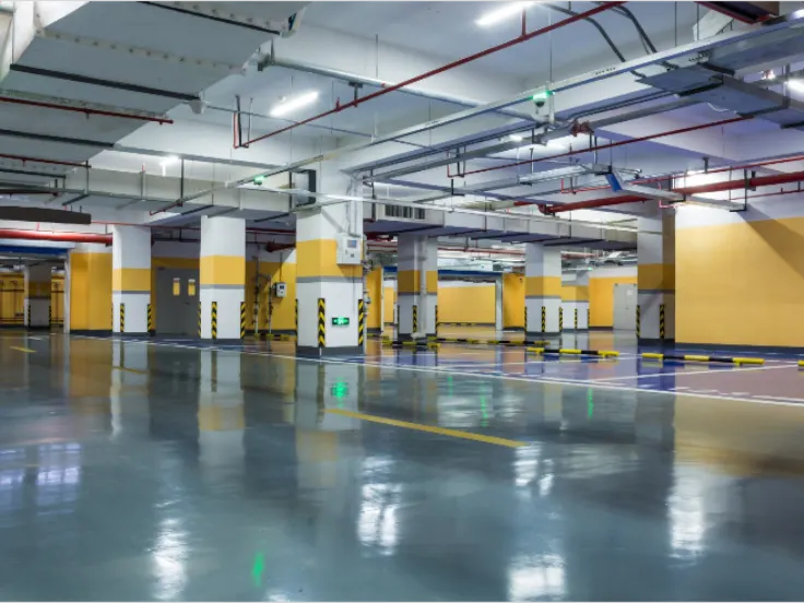 Industrial epoxy flooring by resin rich floors